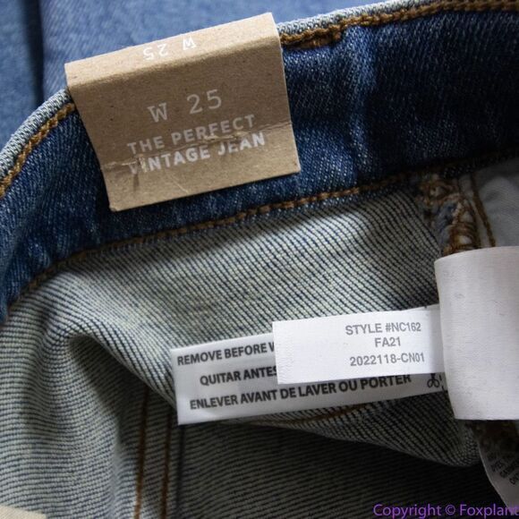 NEW Madewell the Perfect Vintage Jean in Melgrove Wash, 25 - Picture 16 of 16